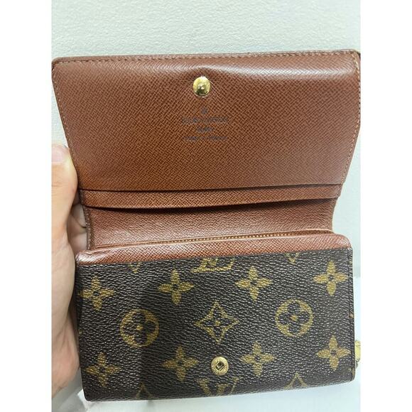 Louis Vuitton Monogram Canvas French Purse Wallet - Picture 4 of 7